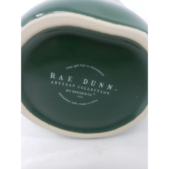 Rae Dunn MERRY Coffee Tea Mug Large Green Christmas New Ceramic - Picture 10 of 12